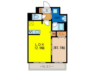 ドウェル東寺道の物件間取画像